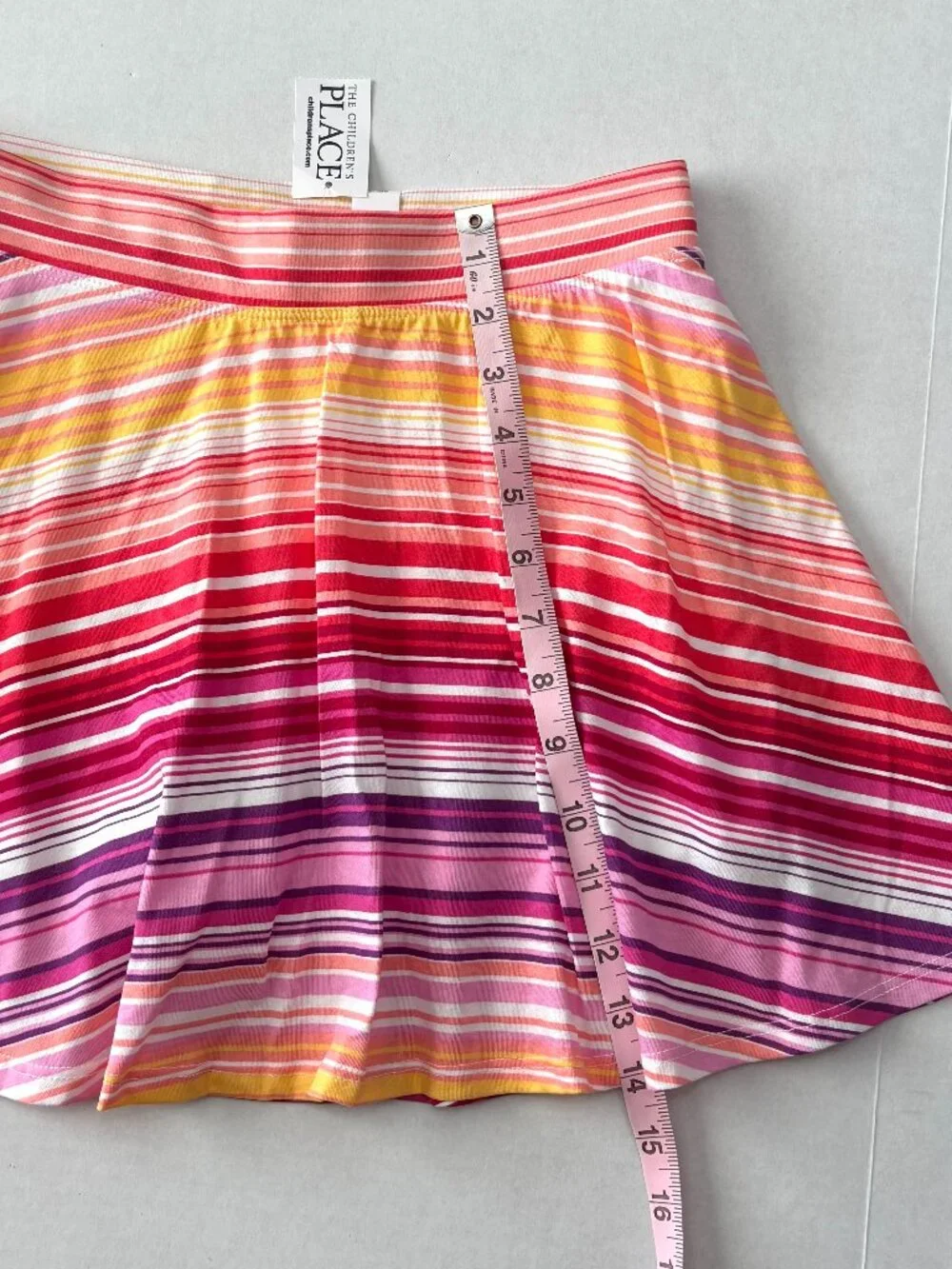 NWT Children's Place Girls Striped Skort